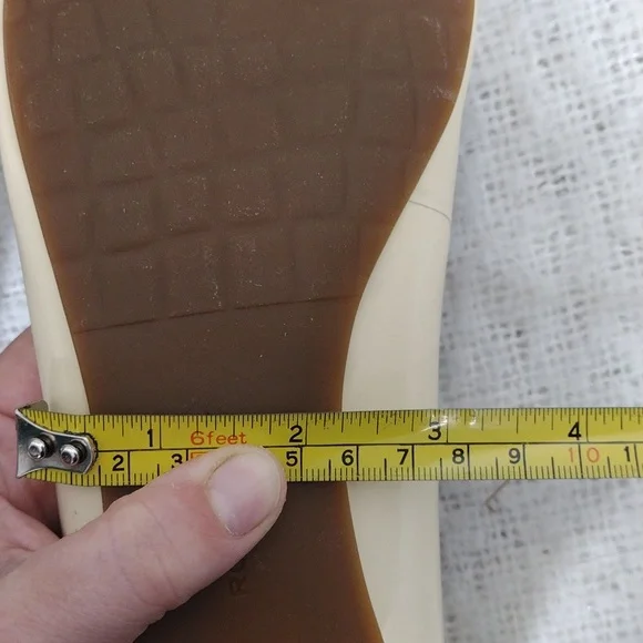 NWOT Rockport Ashika Scooped ballet flat size 10.5M in beige - Picture 11 of 14
